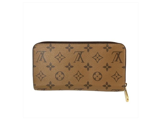 Portafoglio Long Zippy Monogram Reverse Louis Vuitton Cammello - vista 2