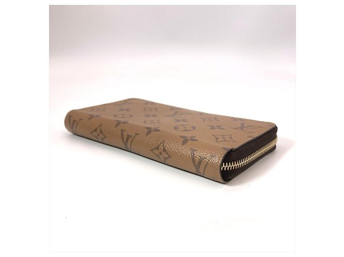 Portafoglio Long Zippy Monogram Reverse Louis Vuitton Cammello - vista 3