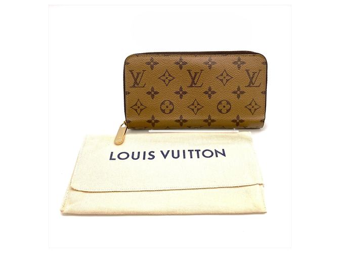 Portafoglio Long Zippy Monogram Reverse Louis Vuitton Cammello - vista 9