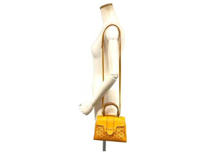 Goyard Saigon Mini Soft Bag Gelb - Ansicht 9