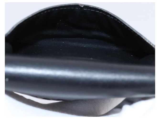 LOUIS VUITTON Infinity Organizer De Poch Card Case Leather M63251 Auth 204791A Nero - vista 11