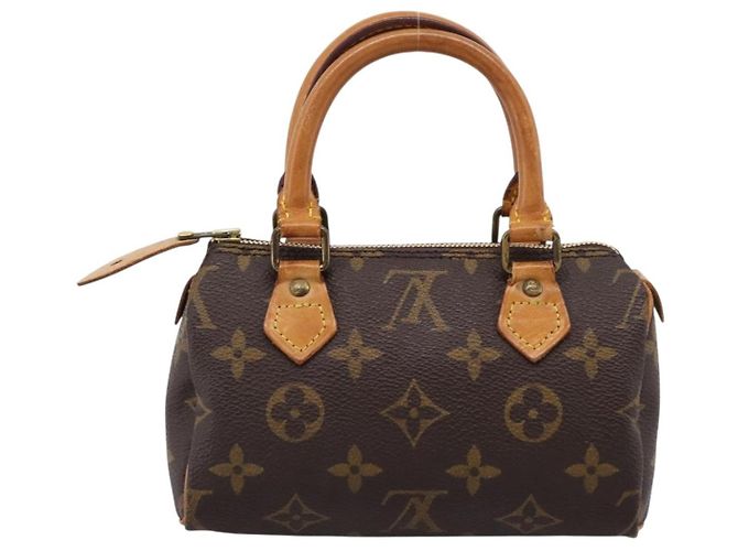 LOUIS VUITTON Monogram Mini Speedy Hand Bag M41534 LV Auth 199383 Monogramm - Ansicht 2
