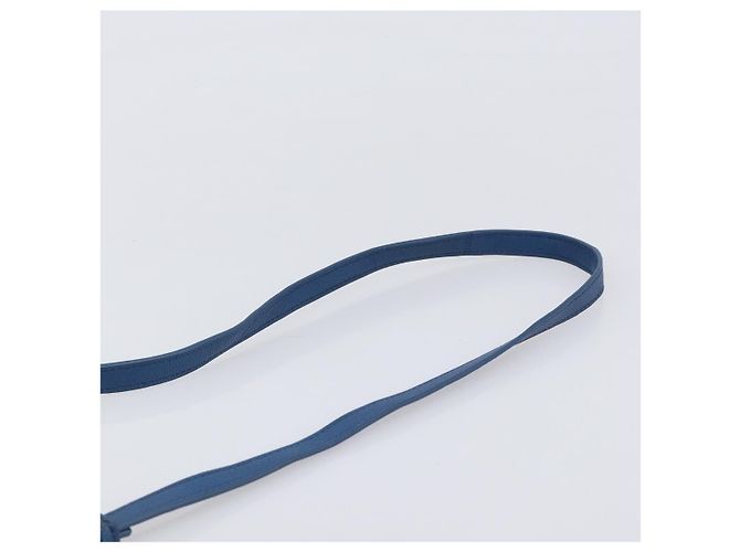 Autre Marque SAINT LAURENT Borsa a mano Cavas Chic in pelle 2way Blu Oro 279079 Auth 204300A D'oro - vista 14