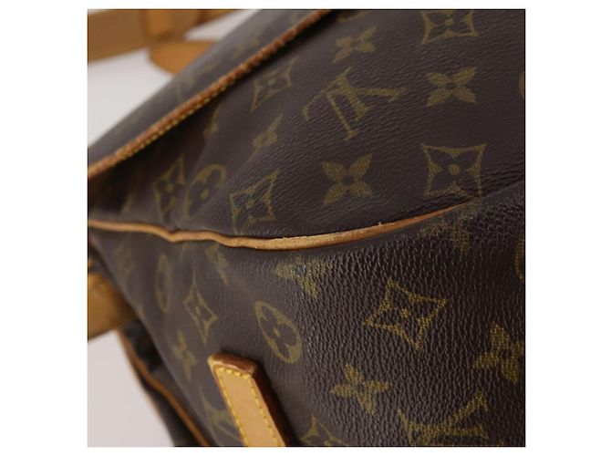 Borsa a tracolla LOUIS VUITTON Monogram Saumur 35 M42254 LV Auth hk4132 Monogramma - vista 18