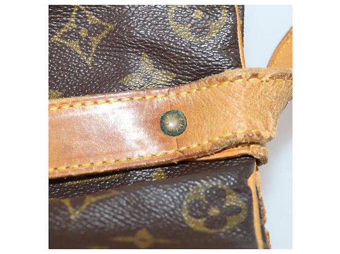 Borsa a tracolla LOUIS VUITTON Monogram Saumur 35 M42254 LV Auth hk4132 Monogramma - vista 21