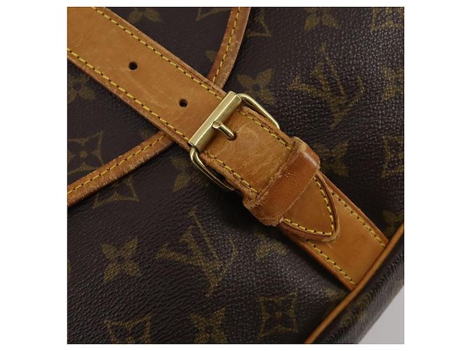 Borsa a tracolla LOUIS VUITTON Monogram Saumur 35 M42254 LV Auth hk4132 Monogramma - vista 22