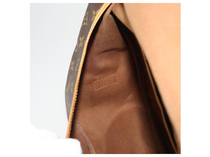 Borsa a tracolla LOUIS VUITTON Monogram Saumur 35 M42254 LV Auth hk4132 Monogramma - vista 26