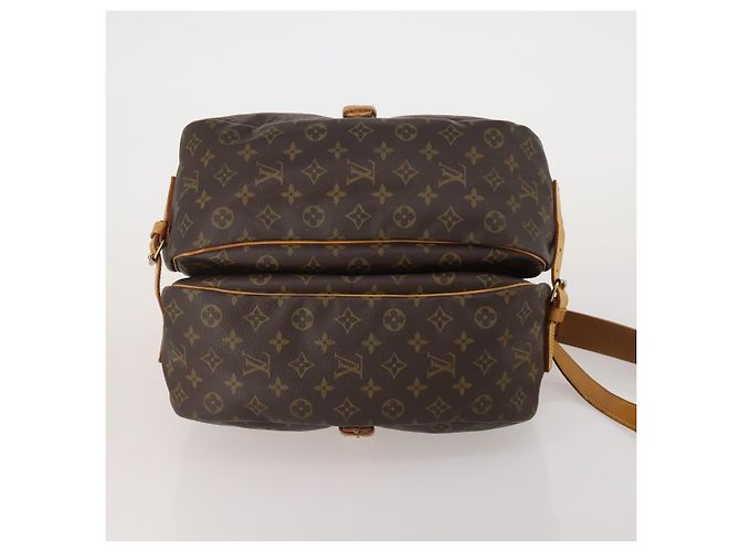 Borsa a tracolla LOUIS VUITTON Monogram Saumur 35 M42254 LV Auth hk4132 Monogramma - vista 5