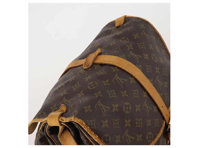 Borsa a tracolla LOUIS VUITTON Monogram Saumur 35 M42254 LV Auth hk4132 Monogramma - vista 6