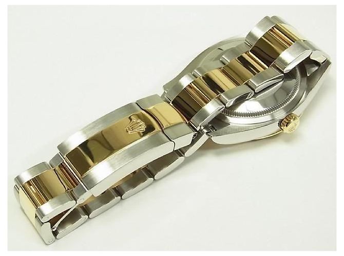 ROLEX Datejust36 SS xYG champagne Ref.126203 Mens Argento - vista 12