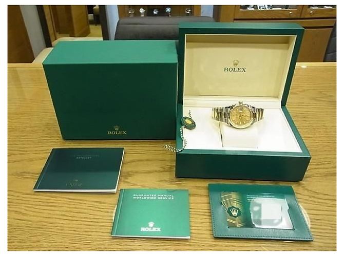 ROLEX Datejust36 SS xYG champagne Ref.126203 Mens Argento - vista 17