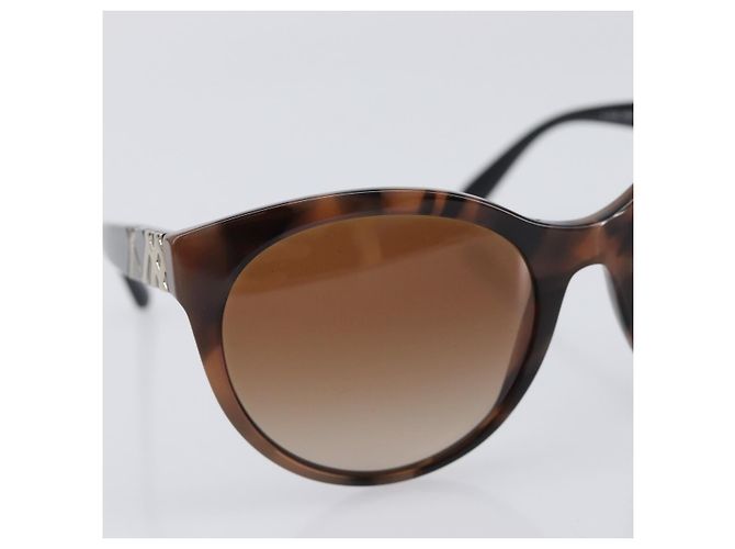 BURBERRY Occhiali da Sole Plastica Set di 3 Marrone Oro Auth BA15576 D'oro - vista 6