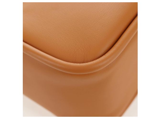Sac à épaule PRADA Darling en cuir beige doré Auth 200771SAM - vue 17