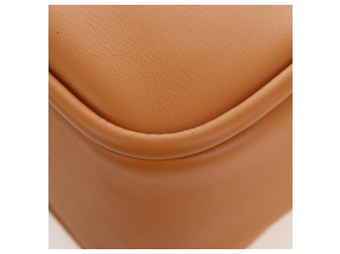 Sac à épaule PRADA Darling en cuir beige doré Auth 200771SAM - vue 18