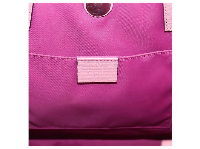 Borsa per bambini GUCCI GG Supreme PVC Beige 630589 Auth 204842A - vista 23