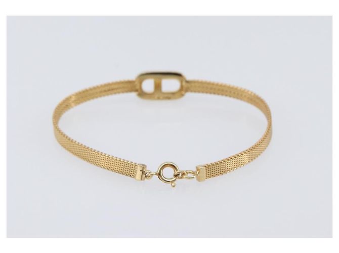 Bracciali Christian Dior metallo set da 3 Oro Auth SW2817 D'oro - vista 13