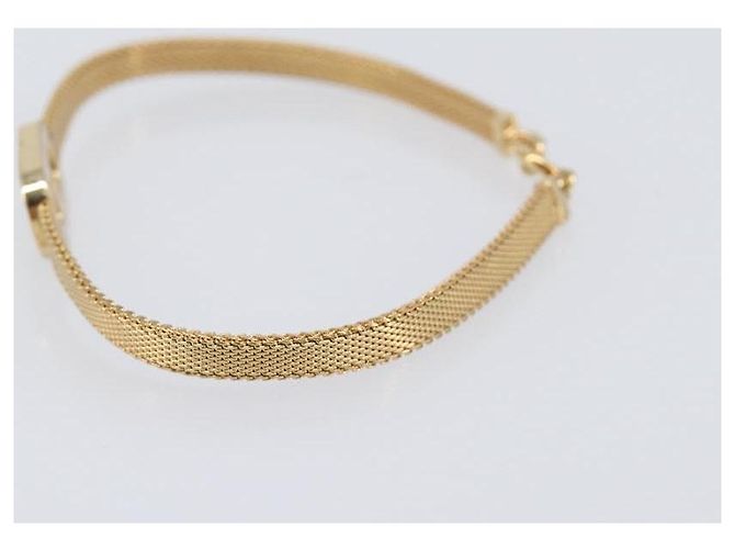 Bracciali Christian Dior metallo set da 3 Oro Auth SW2817 D'oro - vista 14