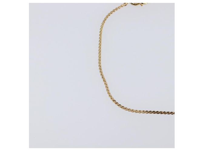 Bracciali Christian Dior metallo set da 3 Oro Auth SW2817 D'oro - vista 4