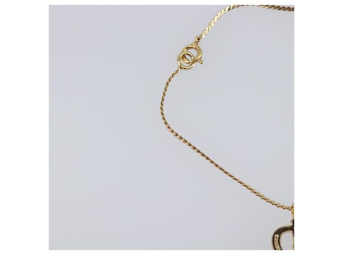 Bracciali Christian Dior metallo set da 3 Oro Auth SW2817 D'oro - vista 9