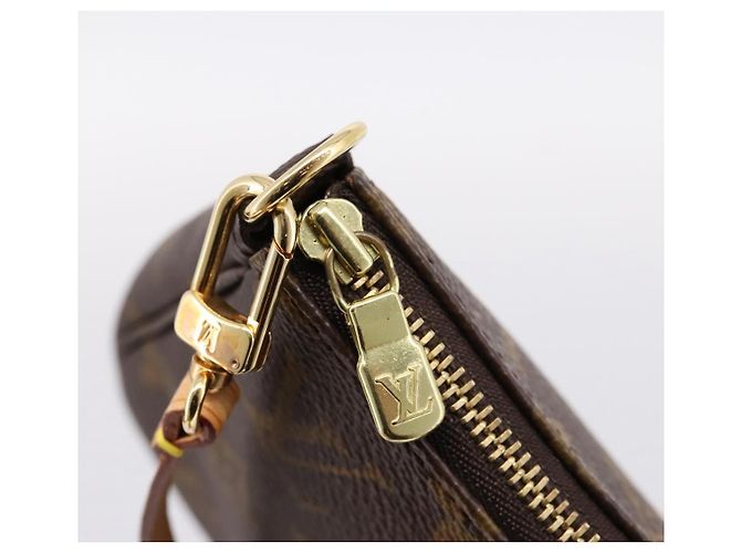 LOUIS VUITTON Monogram Pochette Accessoires Pouch M51980 LV Auth BA15816V Monogramma - vista 21