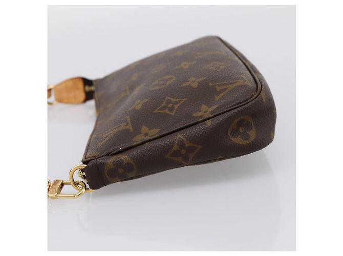LOUIS VUITTON Monogram Pochette Accessoires Pouch M51980 LV Auth BA15816V Monogramma - vista 3