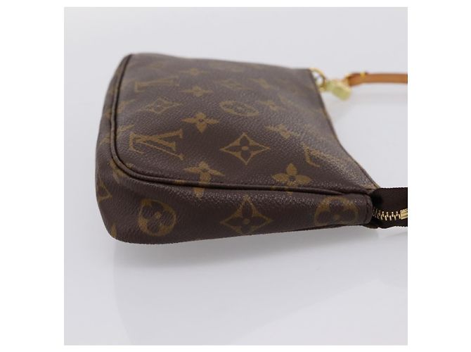 LOUIS VUITTON Monogram Pochette Accessoires Pouch M51980 LV Auth BA15816V Monogramma - vista 4