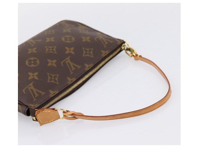 LOUIS VUITTON Monogram Pochette Accessoires Pouch M51980 LV Auth BA15816V Monogramma - vista 7