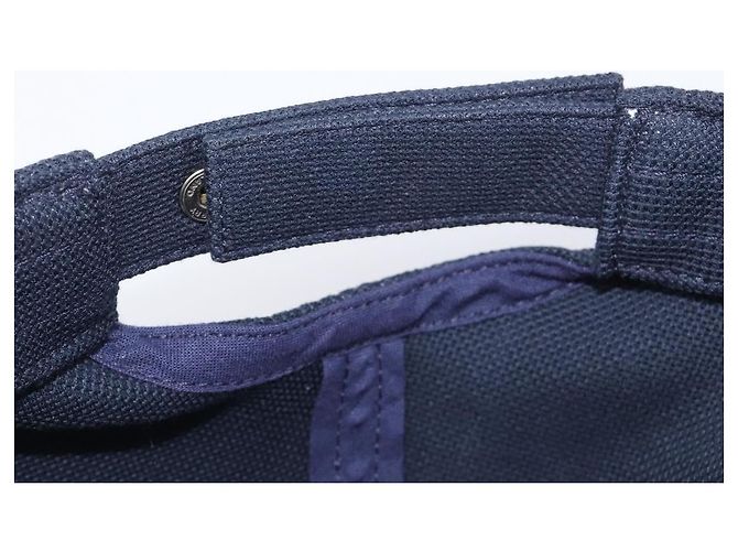 BURBERRY Kappe aus Baumwolle Navy Red Auth BA15549 Rot Marineblau - Ansicht 10