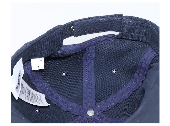 BURBERRY Kappe aus Baumwolle Navy Red Auth BA15549 Rot Marineblau - Ansicht 9