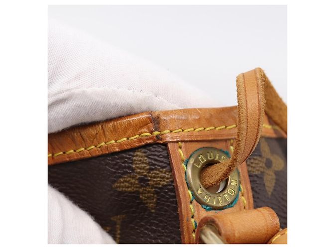 Borsa a tracolla LOUIS VUITTON Monogram Petit Noe M42226 LV Auth 203112V Monogramma - vista 11