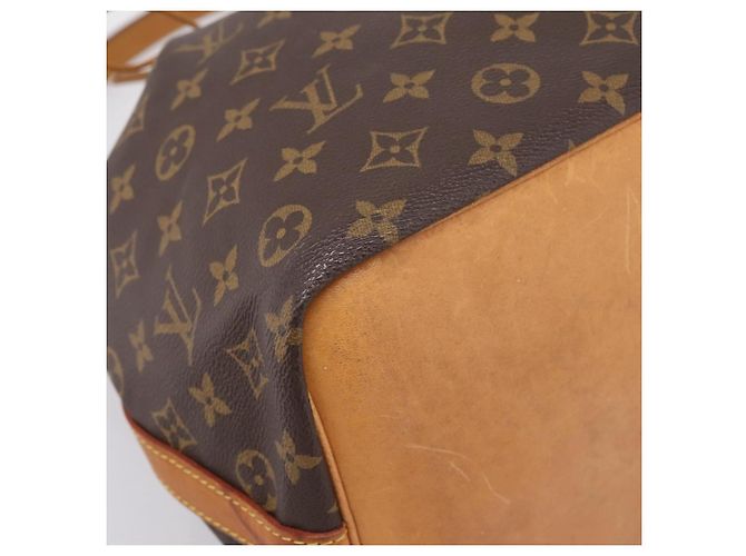 Borsa a tracolla LOUIS VUITTON Monogram Petit Noe M42226 LV Auth 203112V Monogramma - vista 15