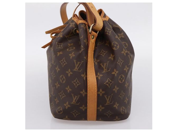 Borsa a tracolla LOUIS VUITTON Monogram Petit Noe M42226 LV Auth 203112V Monogramma - vista 4