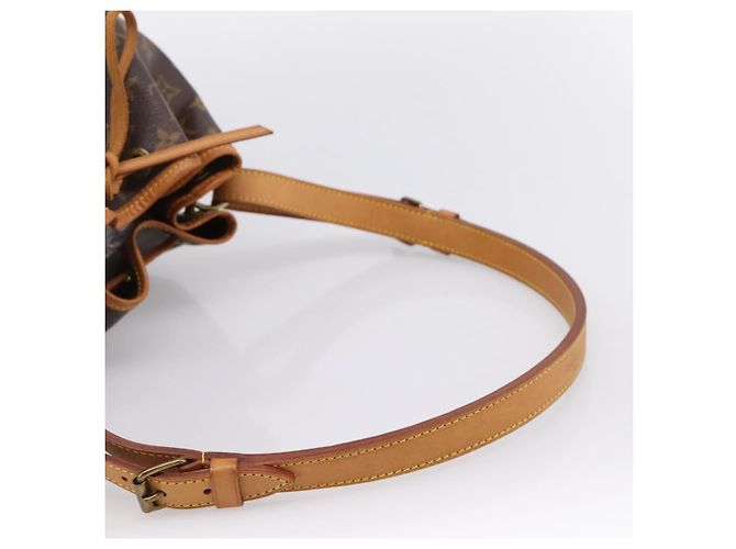 Borsa a tracolla LOUIS VUITTON Monogram Petit Noe M42226 LV Auth 203112V Monogramma - vista 7