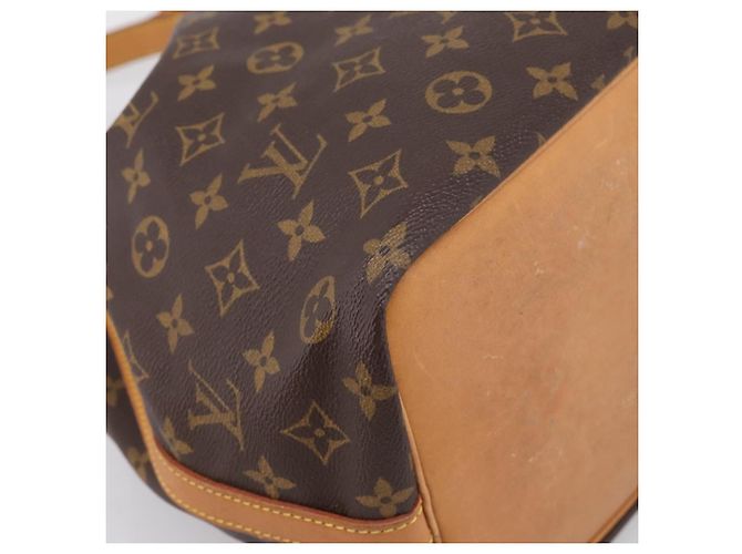 Borsa a tracolla LOUIS VUITTON Monogram Petit Noe M42226 LV Auth 203112V Monogramma - vista 9