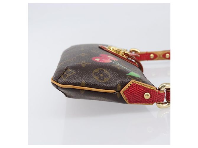 LOUIS VUITTON Monogram Cherry Mon Cheri Shoulder Bag M95000 LV Auth 167621SM Monogramma - vista 3
