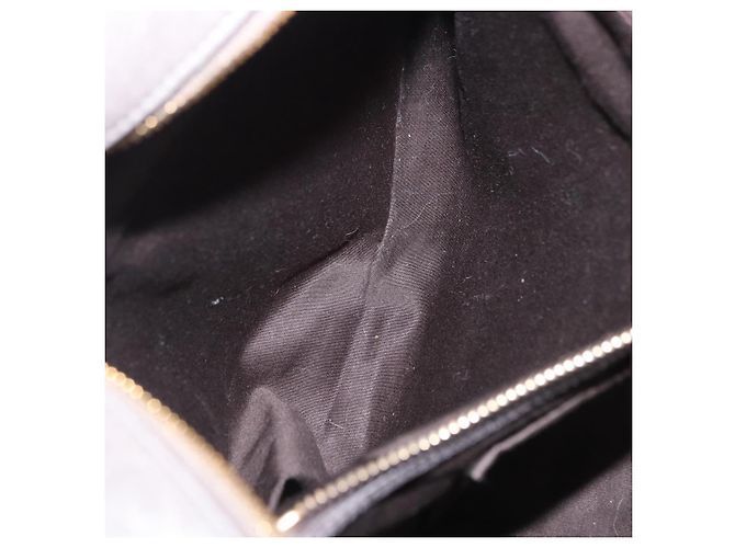 Borsa a Mano Miu Miu in Pelle 2way Grigio Tono Oro Auth 167623M Marrone - vista 33