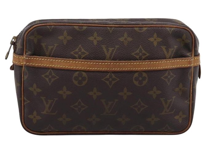 LOUIS VUITTON Monogram Compiegne 23 Clutch Bag M51847 LV Auth 204410 Monograma - vista 13