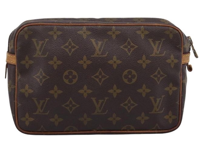 LOUIS VUITTON Monogram Compiegne 23 Clutch Bag M51847 LV Auth 204410 Monograma - vista 2
