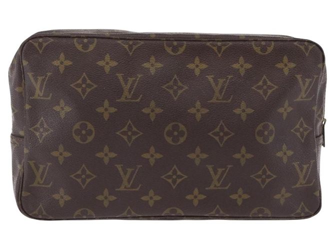 LOUIS VUITTON Monogram Trousse Toilette 28 Clutch Bag M47522 LV Auth 202993 Monogramma - vista 2