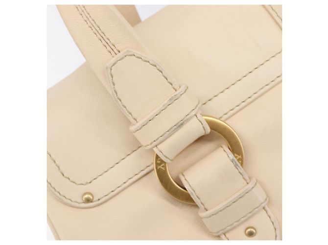 BALLY Tote Bag aus Leder Ivory Gold Auth 204370A Golden Roh - Ansicht 18