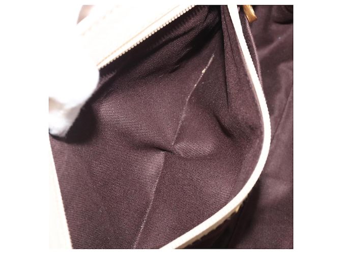 BALLY Tote Bag aus Leder Ivory Gold Auth 204370A Golden Roh - Ansicht 25