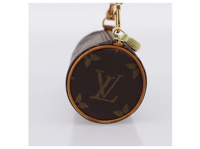 Bolso LOUIS VUITTON Monogram Papillon LV Auth 204347 Monograma - vista 3