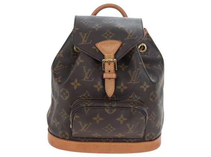 LOUIS VUITTON Monogram Montsouris PM Rucksack M51137 LV Auth 200756V Monogramm - Ansicht 13