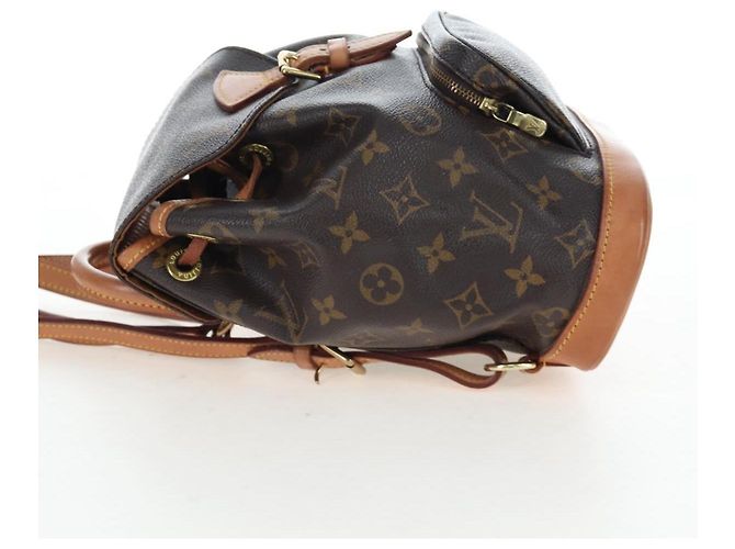 LOUIS VUITTON Monogram Montsouris PM Rucksack M51137 LV Auth 200756V Monogramm - Ansicht 3