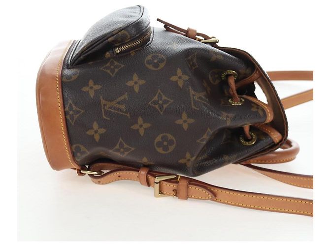 LOUIS VUITTON Monogram Montsouris PM Rucksack M51137 LV Auth 200756V Monogramm - Ansicht 4