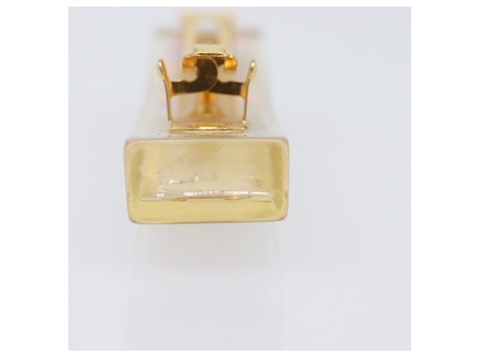 Fermi capelli CHANEL Valletta metallo Gold CC Auth 201528M D'oro - vista 17
