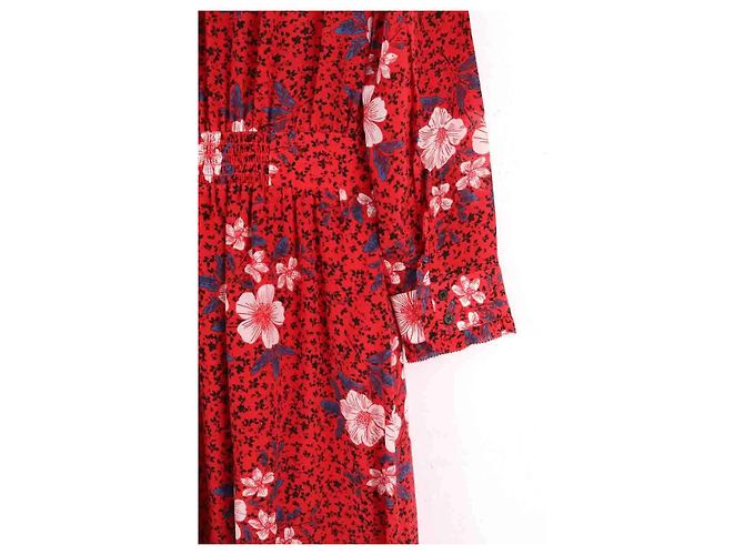 Vestido largo Remus rojo de seda Zadig & Voltaire Roja - vista 4