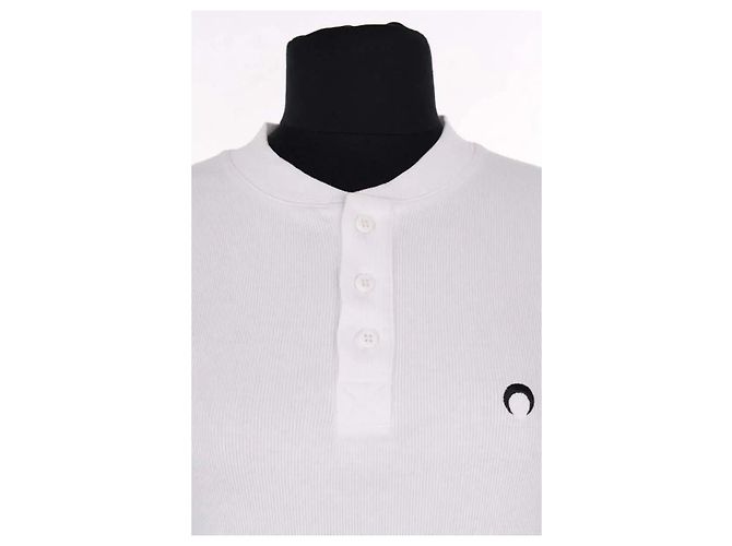 Top Marine Serre blanco de algodón XS - vista 2