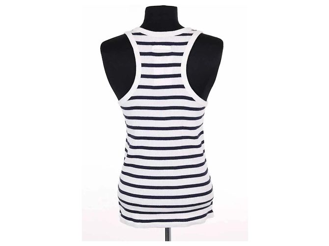Jean Paul Gaultier Top sin mangas azul marino - vista 4