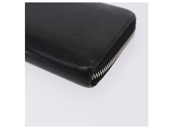LOUIS VUITTON Epi Zippy Wallet Long Wallet Black M64838 LV Auth 167705 Nero - vista 15